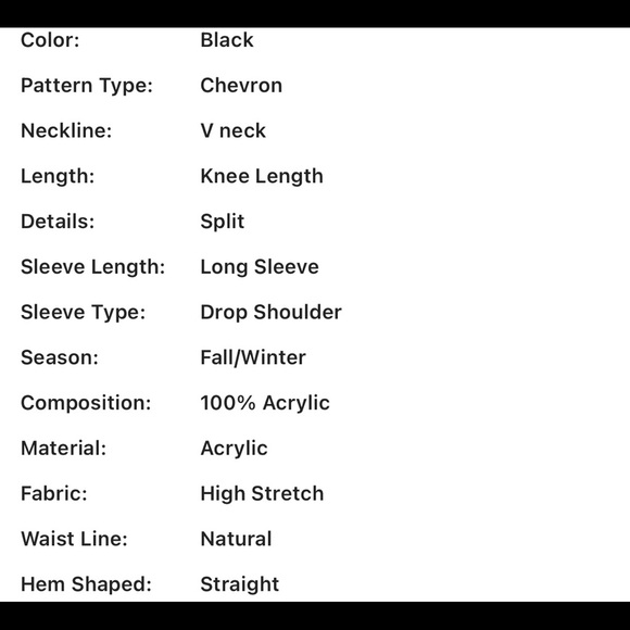 SWEATER DRESS 👗 NWOT - Picture 6 of 7